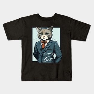 Larry The Cat Kids T-Shirt